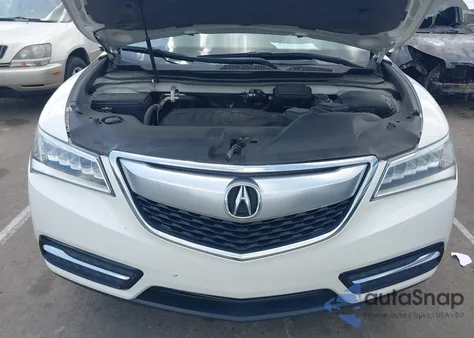 2016 Acura Mdx Acurawatch Plus Package from USA, damaged, VIN 5FRYD3H28GB018853